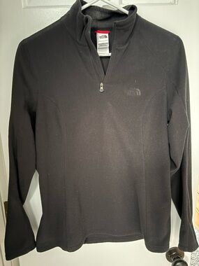 The North Face Dark Gray Half-Zip Fleece Pullover